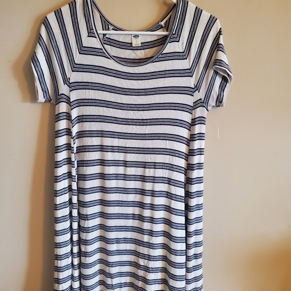 Old Navy, S, Blue and White